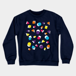 Vintage Retro Shapes Crewneck Sweatshirt